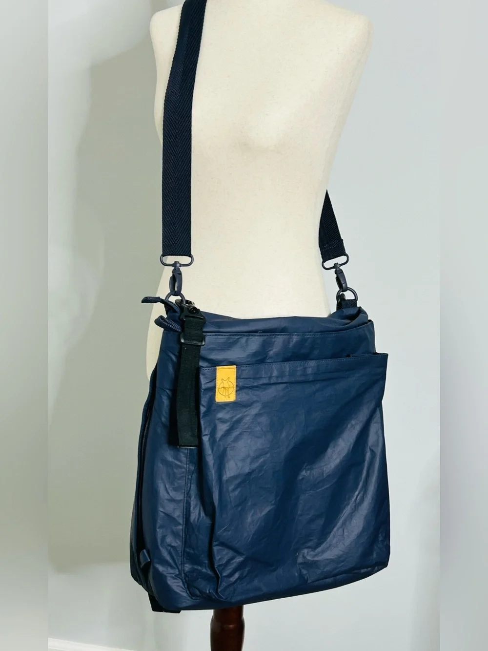 Lassig Tyve Backpack - Navy - Convertible Diaper Bag